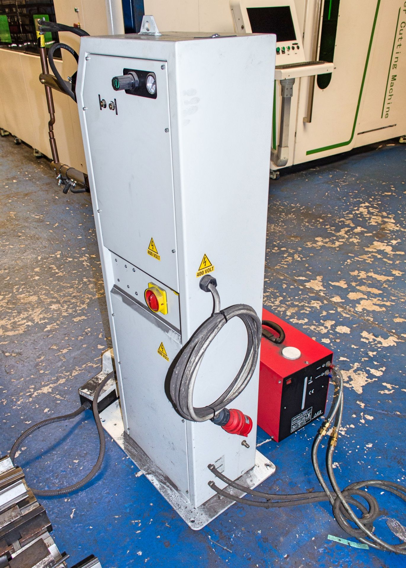 Tecna 4646N 48kva spot welder Year: 2019 S/N: 03452 c/w 240v chiller - Image 3 of 4