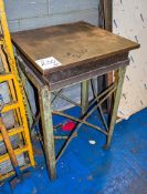 Steel surface table 2ft x 2ft