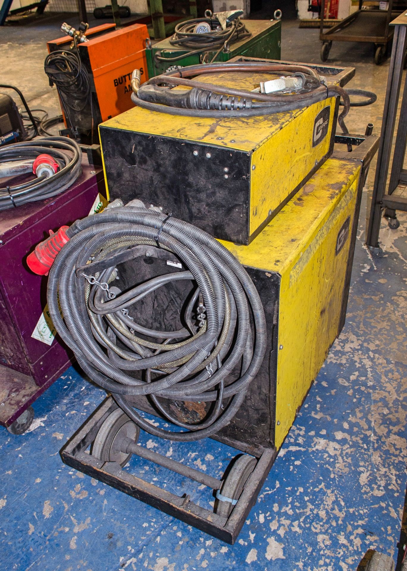 Camarc 303 mig welding set c/w remote wire feed - Image 2 of 3