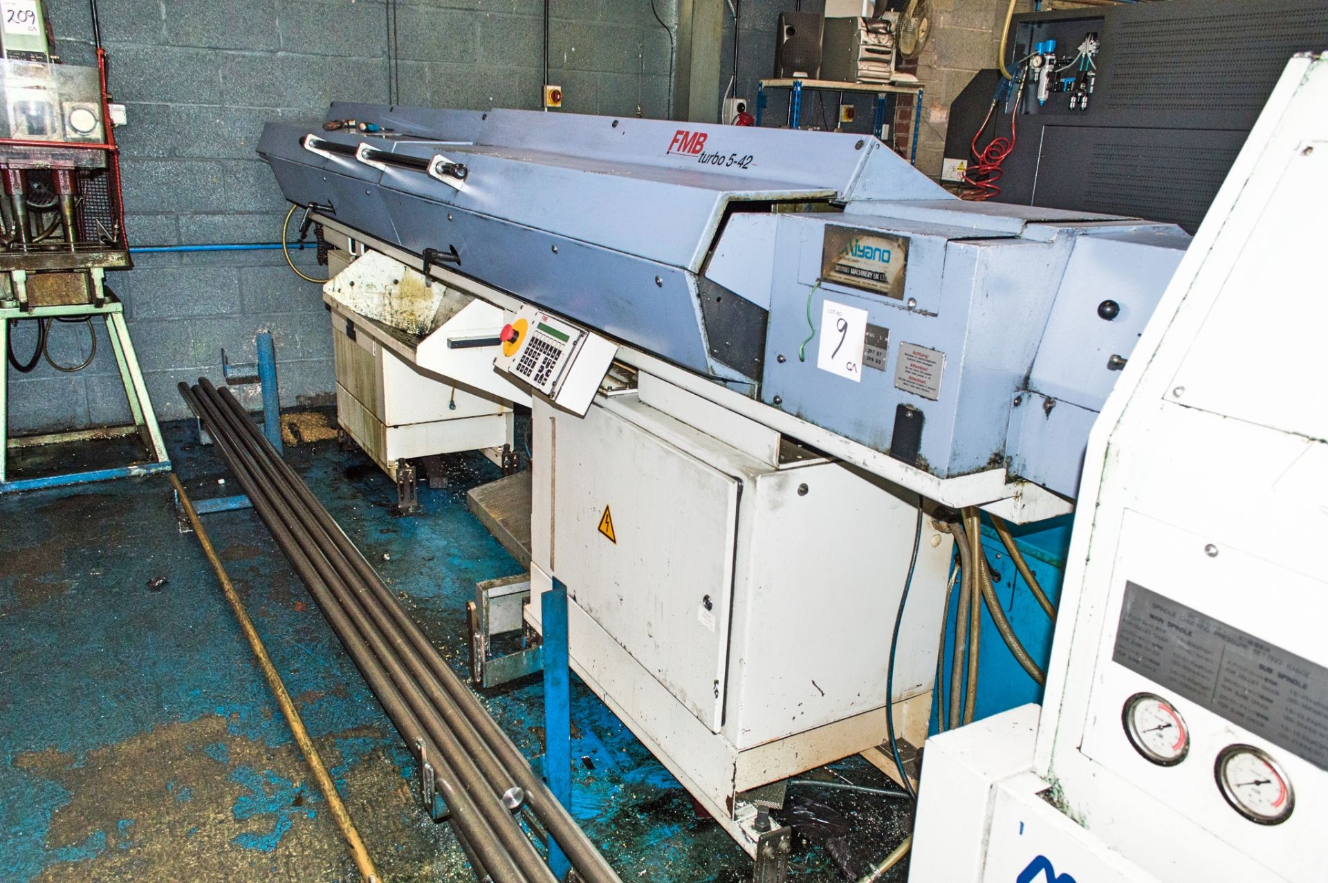 Miyano BND-42S5 CNC 5 axis lathe S/N: BD60122S c/w Fanuc Series 18-T controls, FMB Turbo 5-42 auto - Image 2 of 11