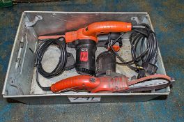 2 - Black and Decker 240v linishers