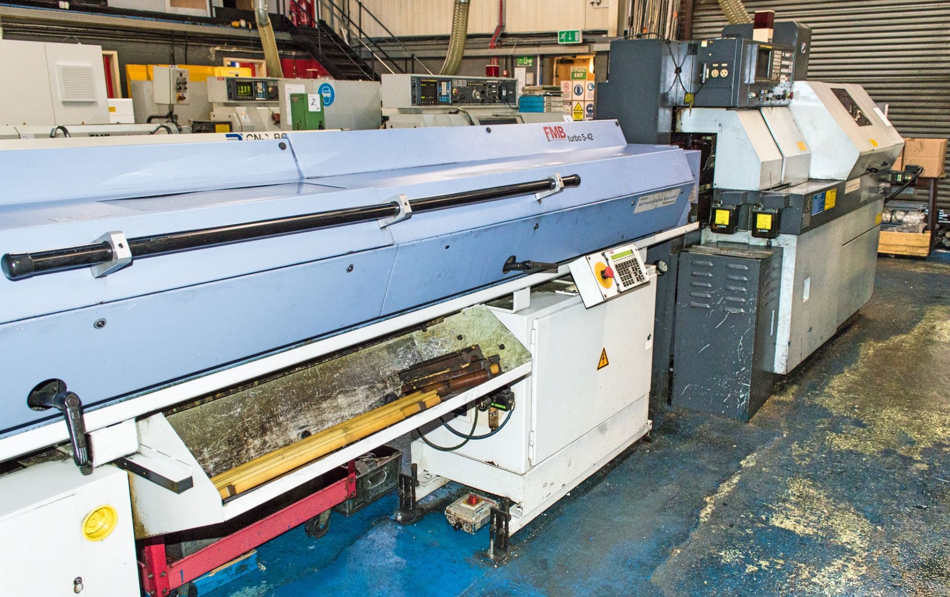 Star SR-32 Type 330 CNC sliding head lathe S/N: 031016 c/w Fanuc 16-T controls, component delivery - Image 3 of 12