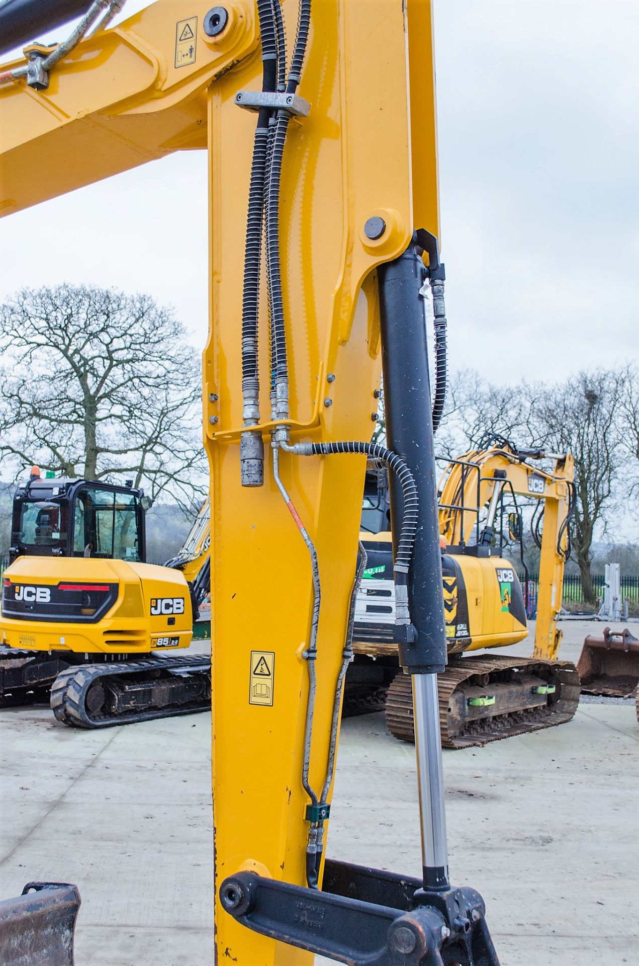 JCB 85 Z-2 Groundworker 8.5 tonne rubber tracked excavator Year: 2020 S/N: 2735672 Recorded Hours: - Image 21 of 30