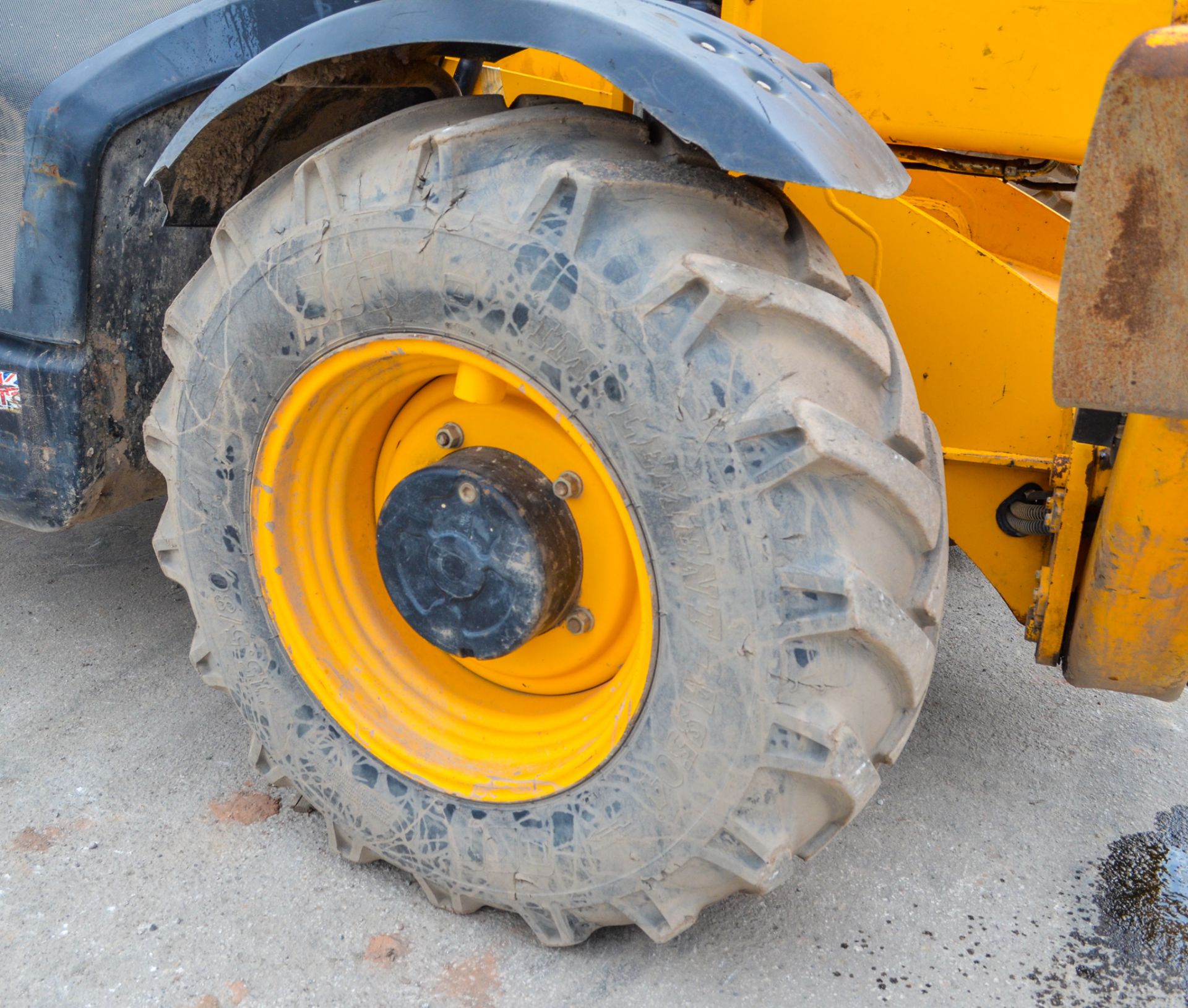 JCB 535-140 14 metre telescopic handler Year: 2013 S/N: 2178632 Recorded hours: 6521 c/w air - Image 9 of 23