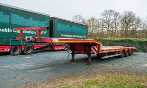 Faymonville Max 13.6 metre tri axle extenable step frame lo loader trailer  Year: 2017  VIN: