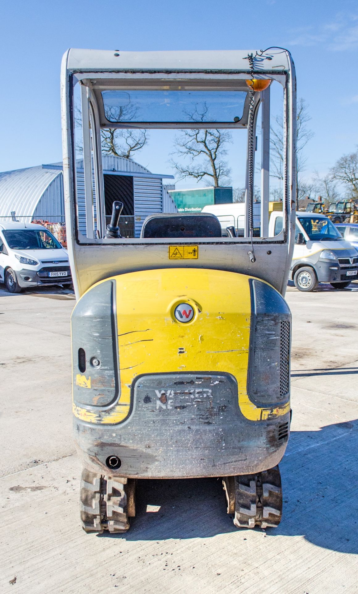 Wacker Neuson ET16 1.5 tonne rubber tracked mini excavator Year: 2016 S/N: PAL00351 Recorded - Image 6 of 21