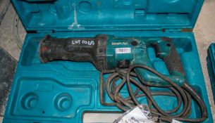 Makita 110v reciprocating saw c/w carry case 17160053