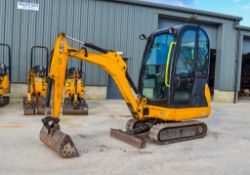 JCB 801.6 1.5 tonne rubber tracked mini excavator Year: 2013 S/N: 2071385 Recorded hours: 1851