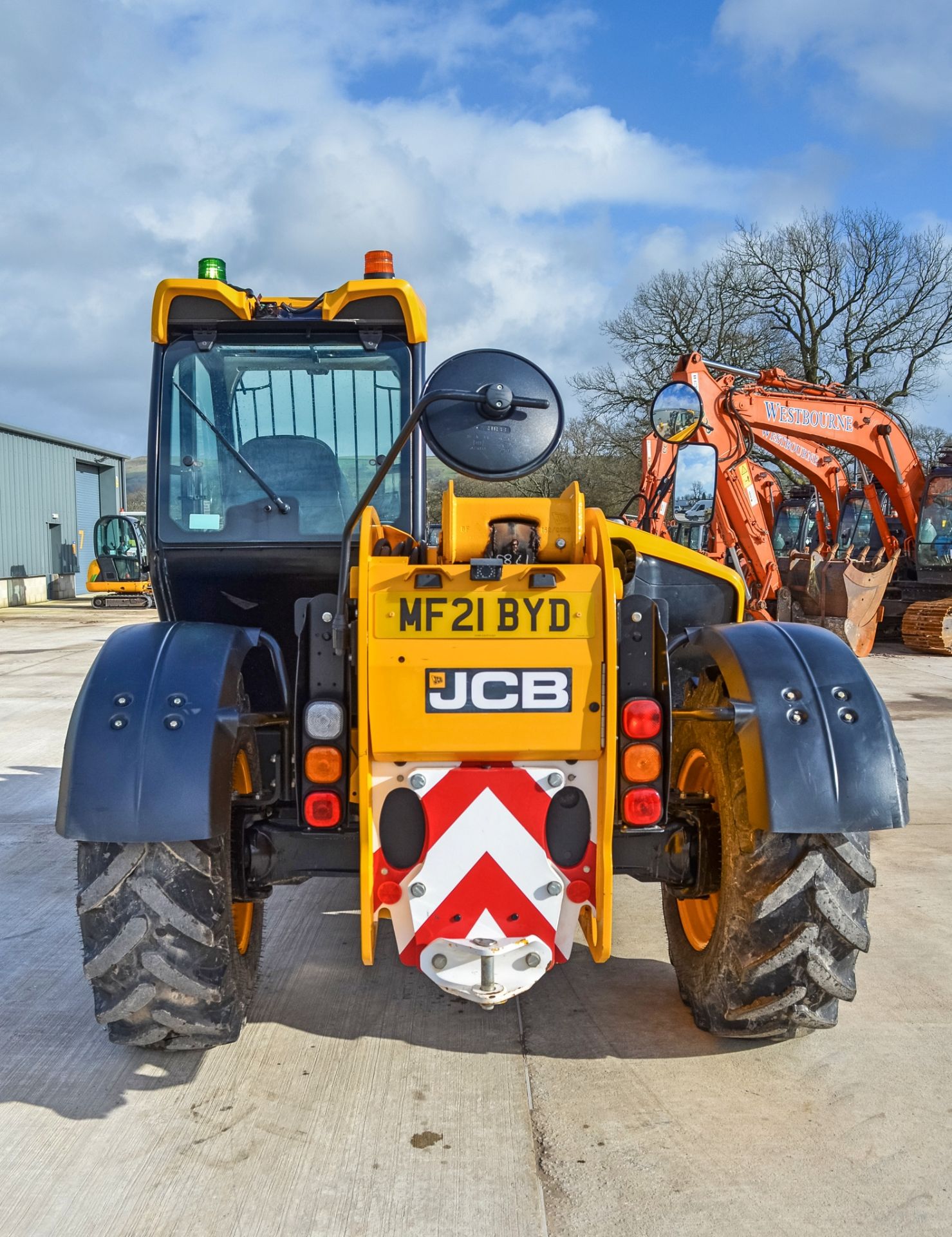 JCB 531-70 7 metre telescopic handler Year: 2021 S/N: 3008922 Recorded Hours: 1001 c/w rear - Image 6 of 23