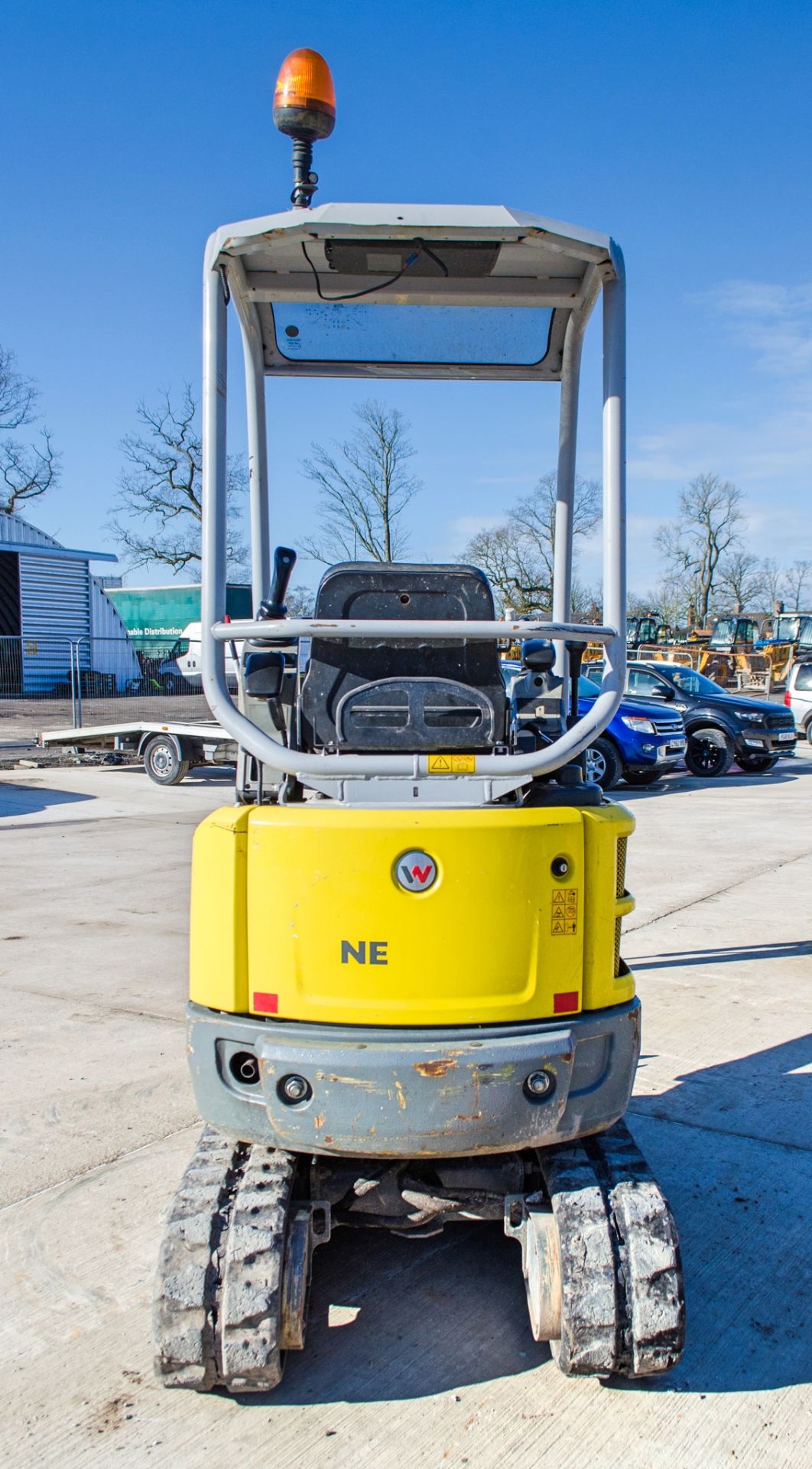 Wacker Neuson EZ17 1.6 tonne rubber tracked mini excavator Year: 2018 S/N: PAL032220 Recorded Hours: - Image 6 of 21