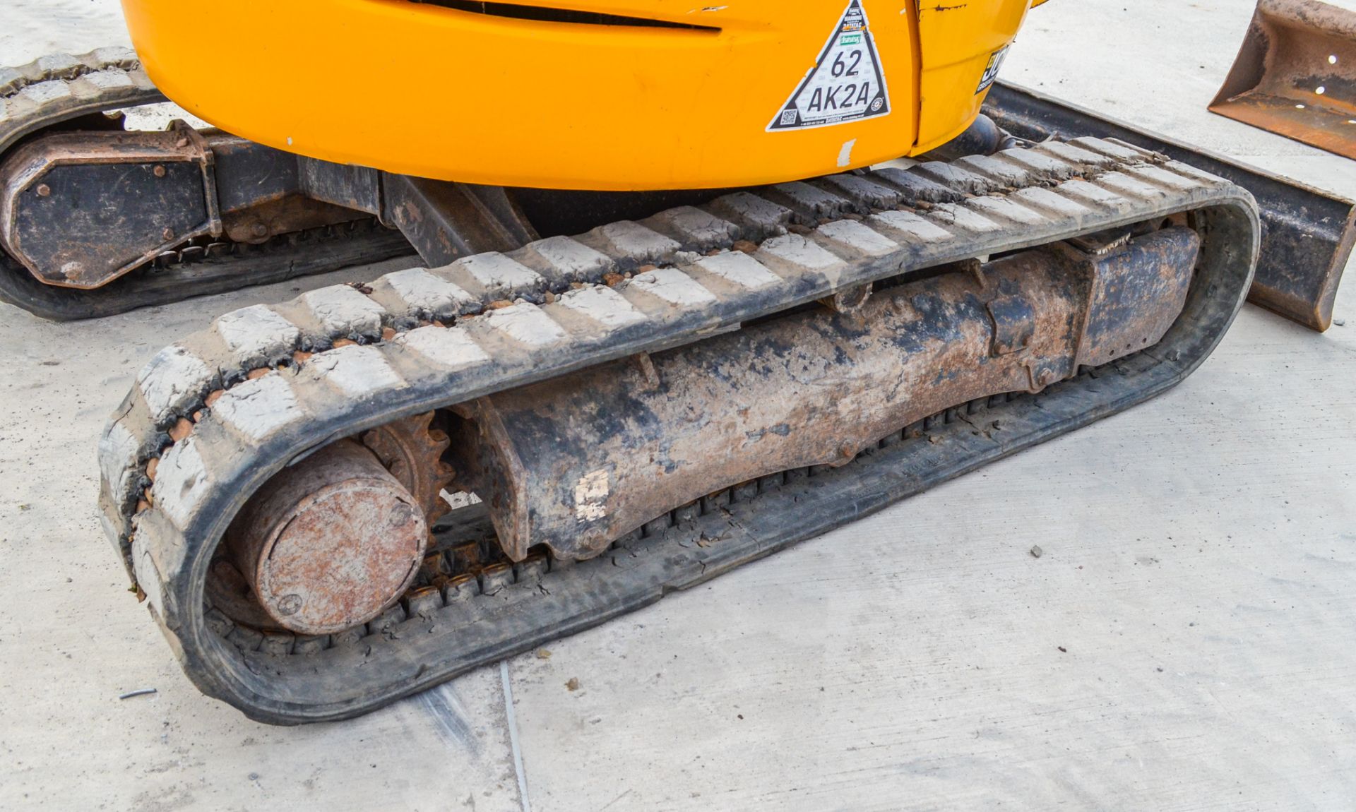 JCB 8025 2.8 tonne rubber tracked mini excavator - Image 10 of 21