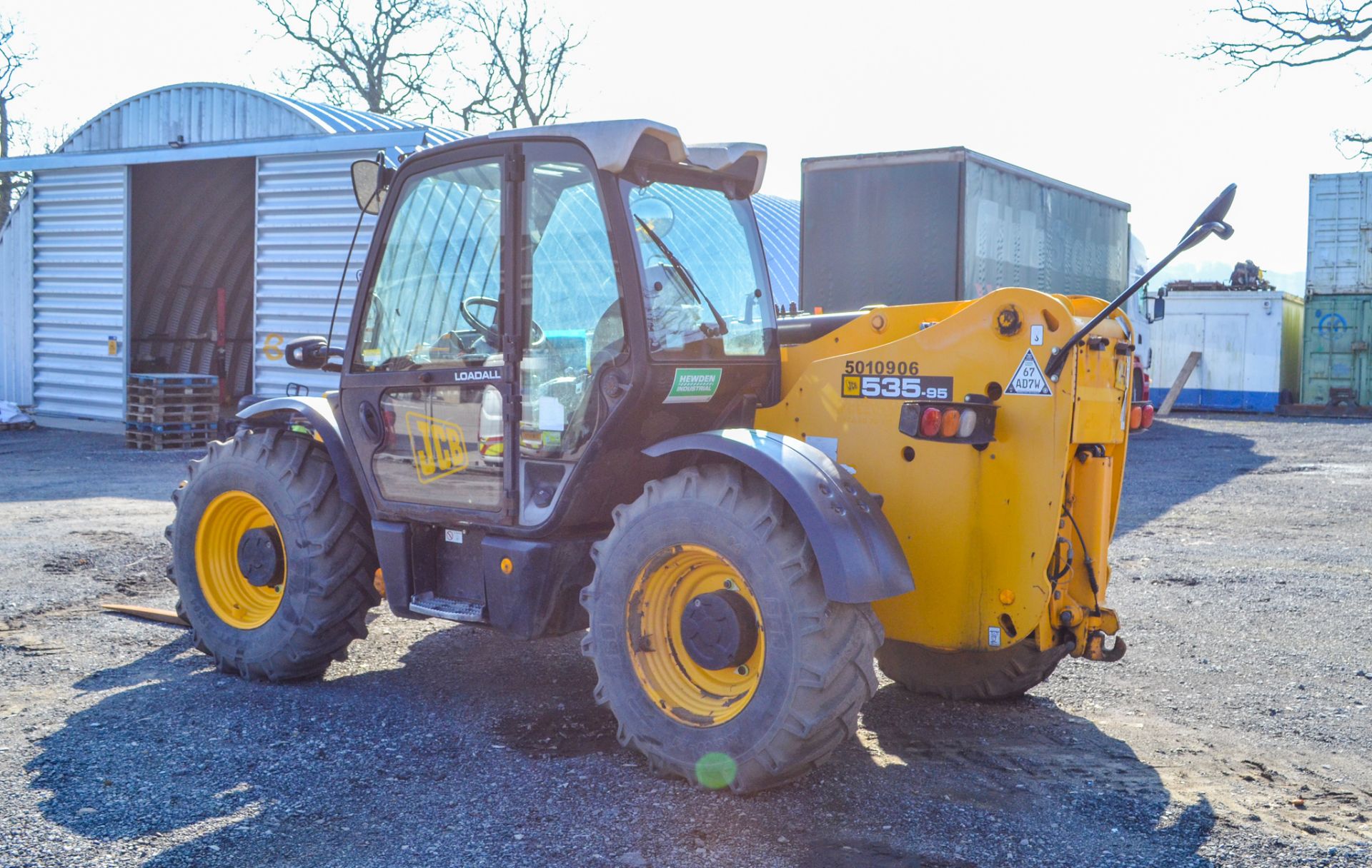 JCB 535 - 95 9.5 metre telescopic handler  Year: 2011 S/N: 1527443 Recorded Hours: 5146 c/w - Image 4 of 18