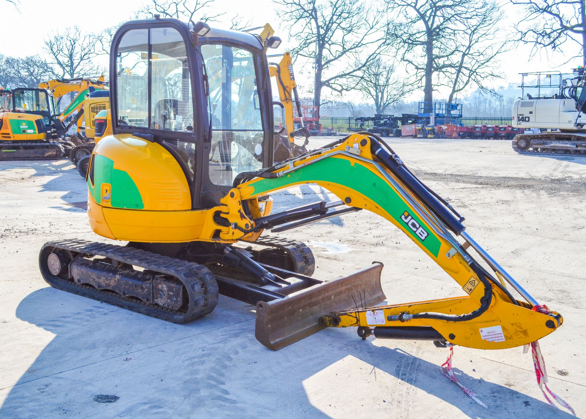 JCB 803 3 tonne rubber tracked mini excavator Year: 2014 S/N: 2117004 Recorded Hours: 2789 - Image 2 of 22