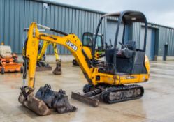JCB 8014 CTS 1.4 tonne rubber tracked mini excavator  Year: 2015 S/N: 30992 Recorded Hours: 1681