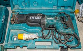 Makita 110v reciprocating saw c/w carry case 02661014