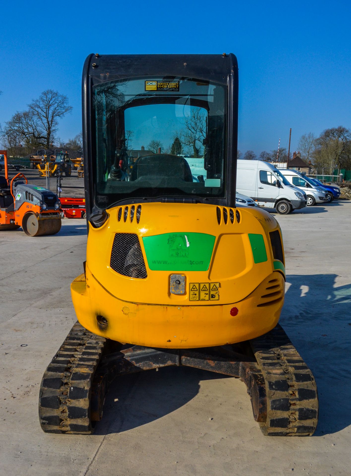 JCB 803 3 tonne rubber tracked mini excavator Year: 2014 S/N: 2117004 Recorded Hours: 2789 - Image 6 of 22