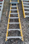 8 tread glass fibre framed step ladder 3325-0426