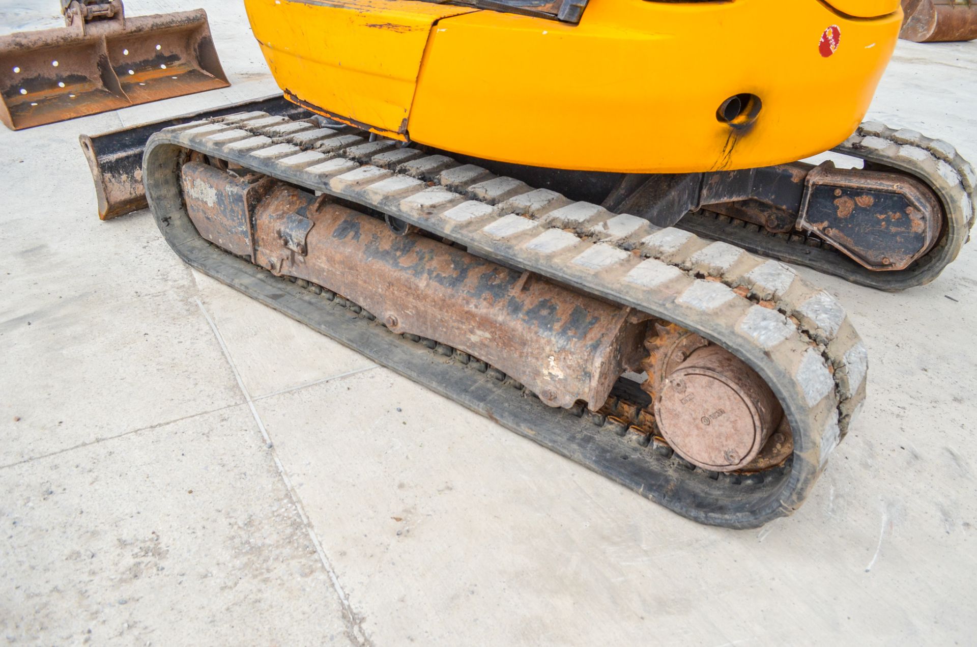 JCB 8025 2.8 tonne rubber tracked mini excavator - Image 9 of 21