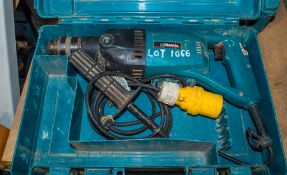 Makita 110v hammer drill c/w carry case 12110175