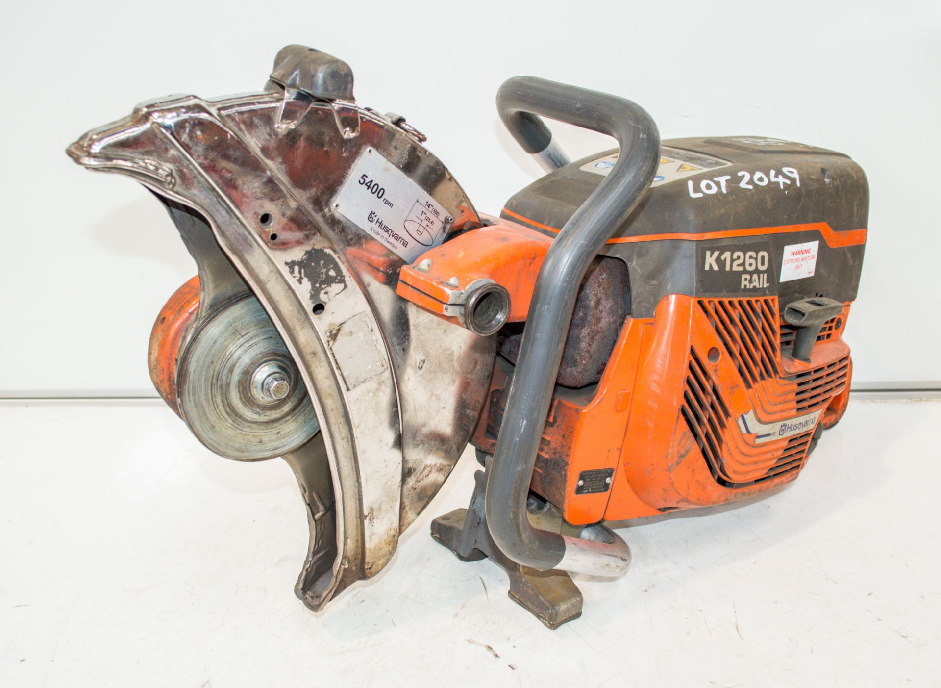 Husqvarna K1260 petrol driven cut off saw SB