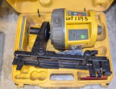 Topcon RLVH30 rotating laser c/w LS70 receiver and carry case ** Parts damaged ** 13350114