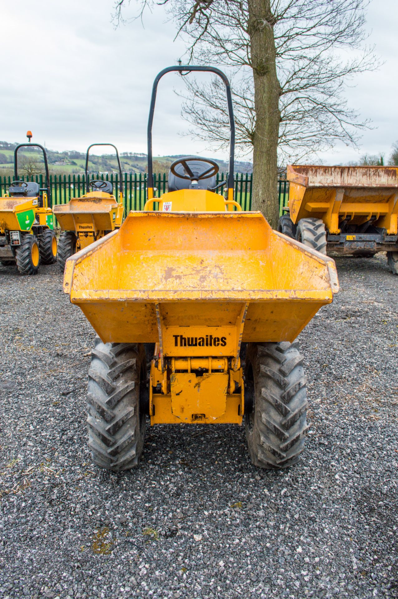 Thwaites 1 tonne hi-tip dumper Year: 2017 Recorded Hours: 227 S/N: 717D9589 - Image 5 of 18