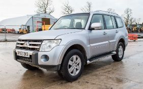 Mitsubishi Shogun 3.2 diesel DI-DC Equippe LWB 4x4 SUV  Registration Number: DV57 ZKS Date of