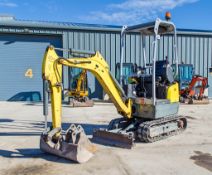 Wacker Neuson EZ17 1.6 tonne rubber tracked mini excavator Year: 2018 S/N: PAL032220 Recorded Hours: