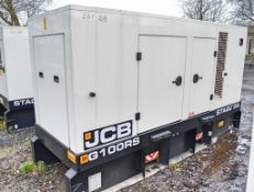 JCB G100 RS 100 kva diesel driven generator Year: 2021 S/N: 2959273 Recorded Hours: