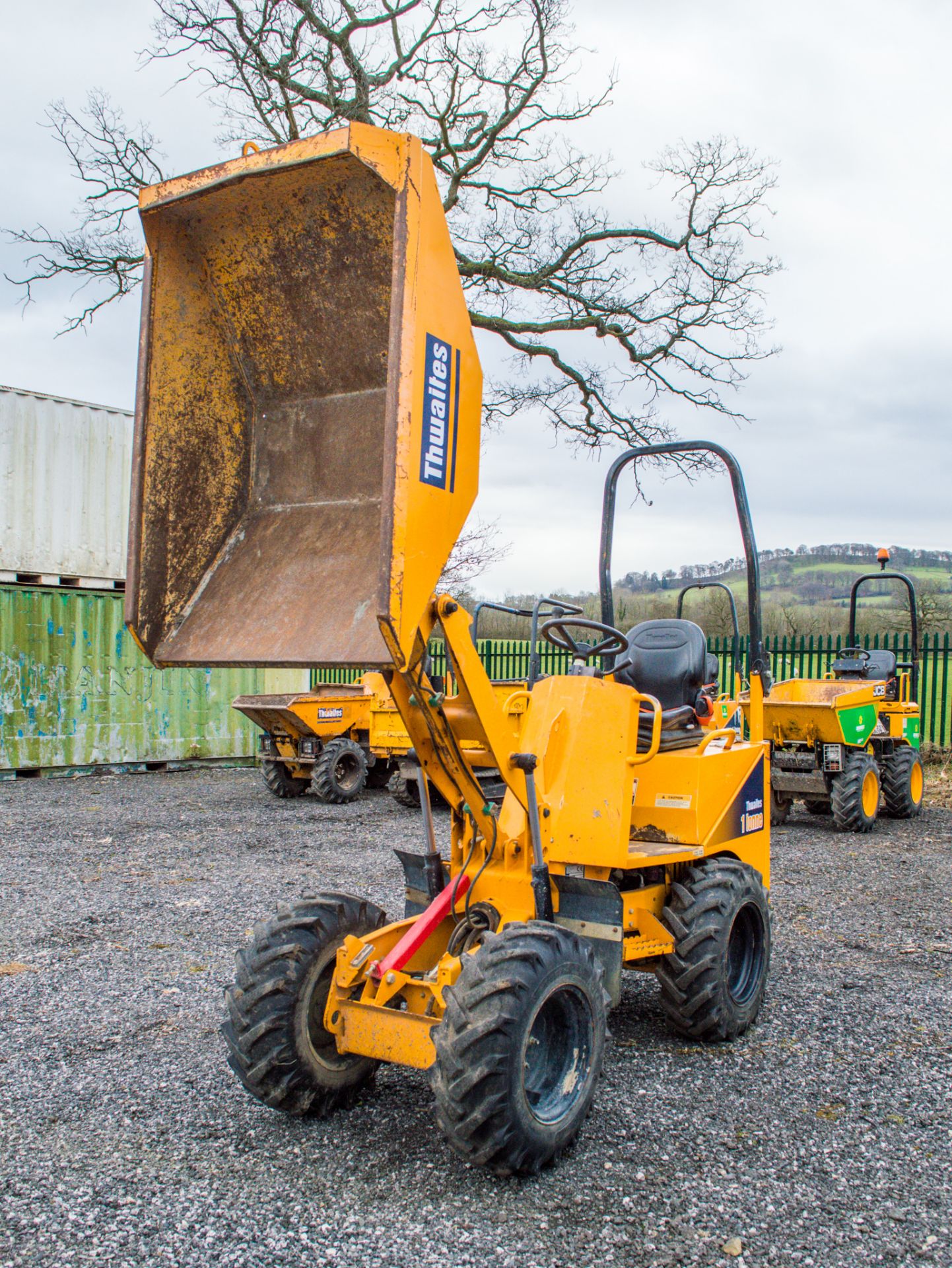 Thwaites 1 tonne hi-tip dumper Year: 2017 S/N: 717D9901 Recorded Hours: 978 - Image 13 of 18