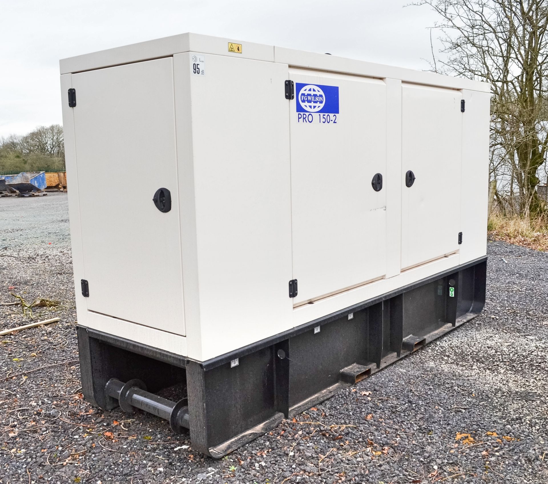 FG Wilson Pro 150-2 150 kva diesel driven generator Year: 2019 S/N: FGWGS980VPJ900247 Recorded - Image 3 of 11