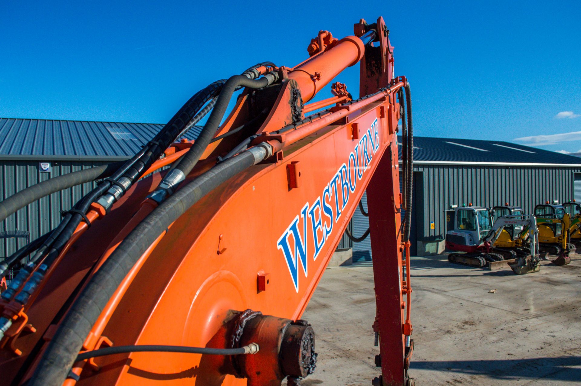 Hitachi ZX 130 LCN  13 tonne steel tracked excavator Year: 2013 S/N: 090662 Recorded Hours: 9500 Air - Image 14 of 25