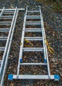 Zarges double extending ladder 3372-0248