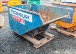 Conquip fork lift tipping skip CW11281 ** Handle missing **