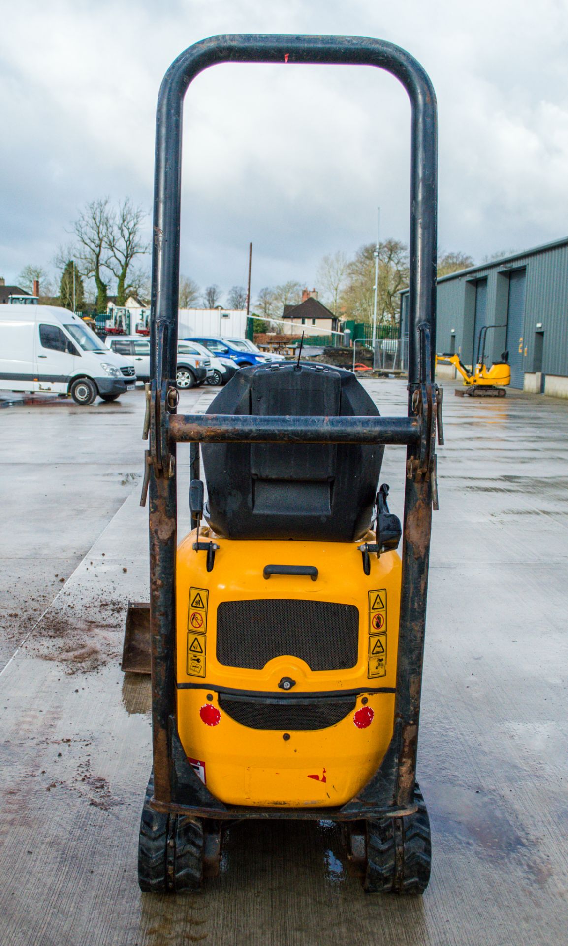 JCB 8008 CTS 0.8 tonne rubber tracked micro excavator Year: 2017 S/N: 1030471 Recorded Hours: 1057 - Image 6 of 18