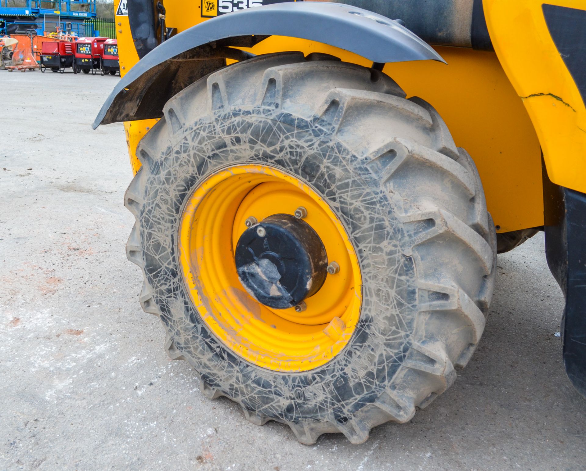 JCB 535-140 14 metre telescopic handler Year: 2013 S/N: 2178632 Recorded hours: 6521 c/w air - Image 10 of 23