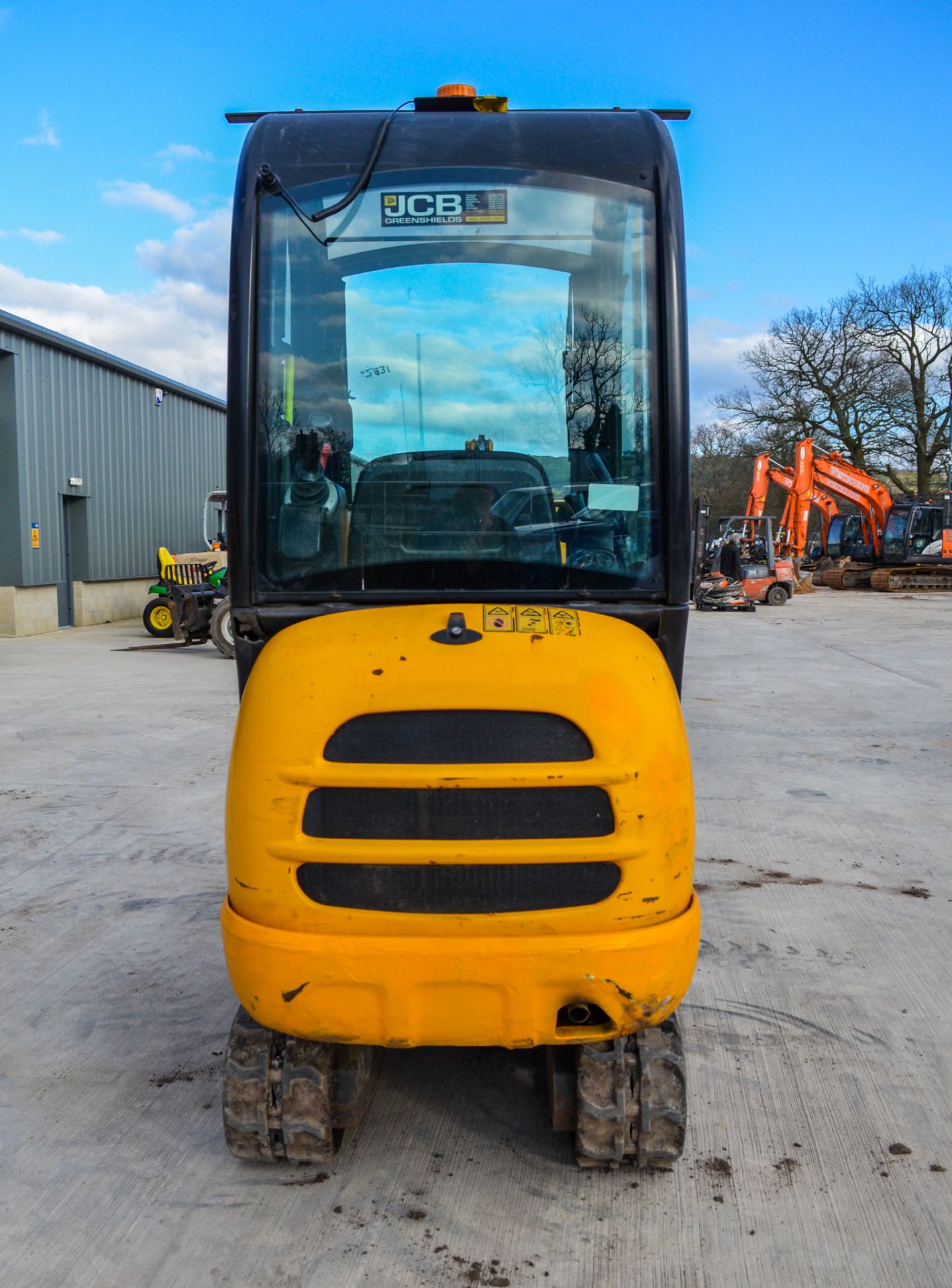 JCB 801.6 1.5 tonne rubber tracked mini excavator Year: 2013 S/N: 2071385 Recorded hours: 1851 - Image 6 of 16