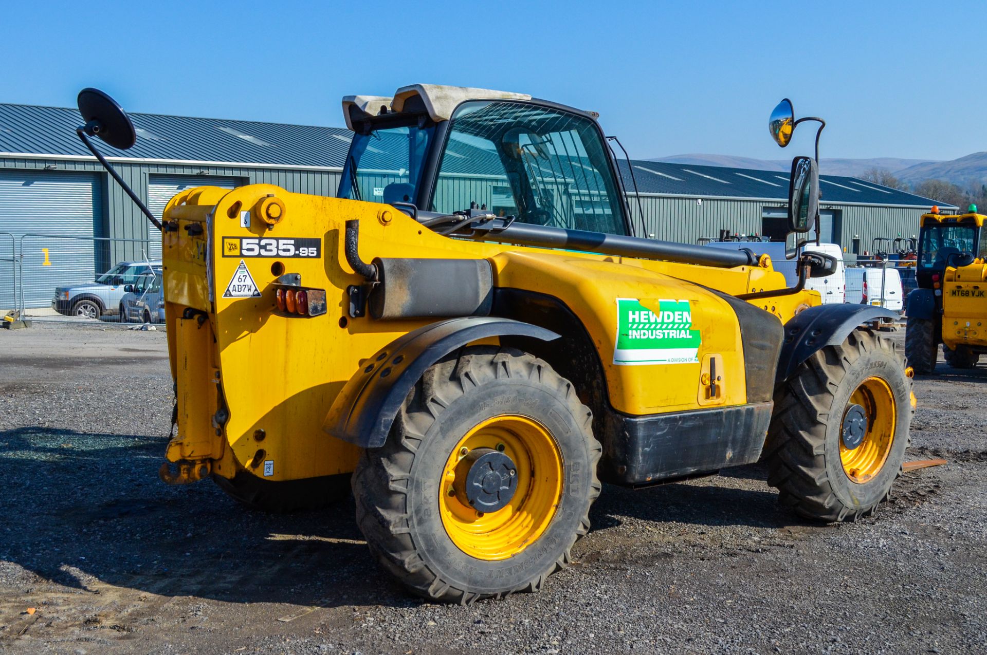 JCB 535 - 95 9.5 metre telescopic handler  Year: 2011 S/N: 1527443 Recorded Hours: 5146 c/w - Image 3 of 18