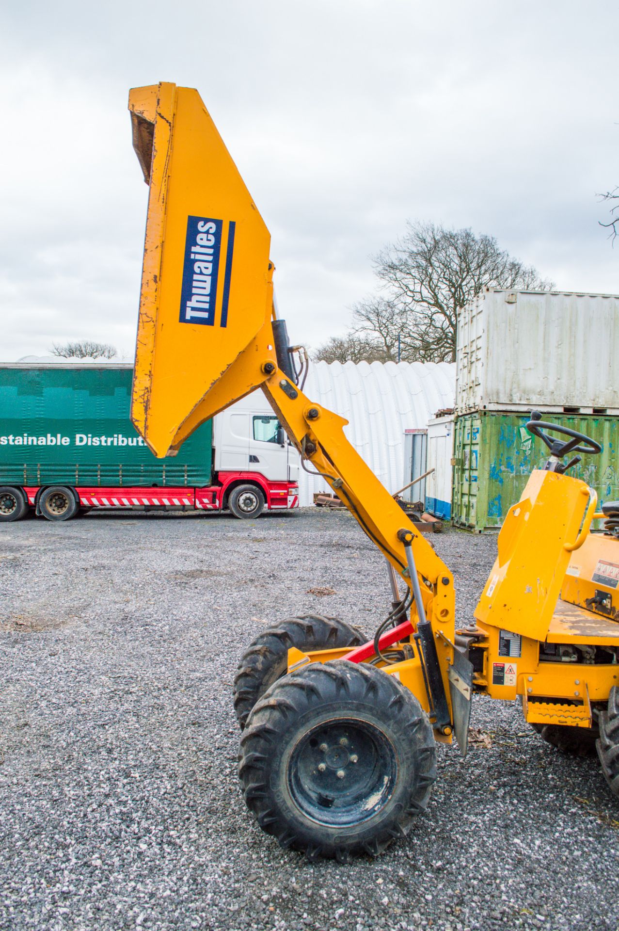 Thwaites 1 tonne hi-tip dumper Year: 2017 S/N: 717D9901 Recorded Hours: 978 - Image 14 of 18