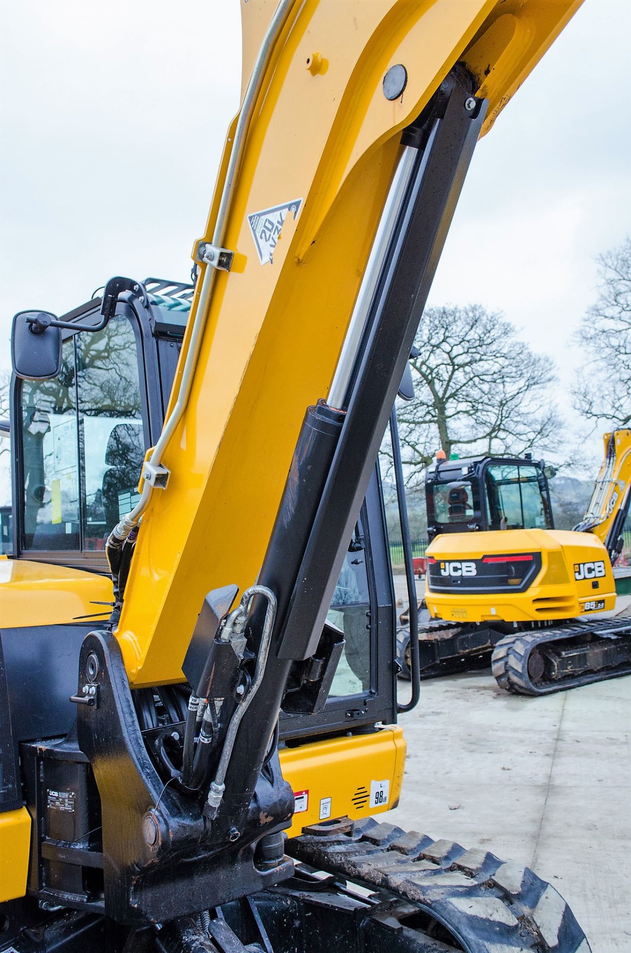 JCB 85 Z-2 Groundworker 8.5 tonne rubber tracked excavator Year: 2020 S/N: 2735672 Recorded Hours: - Image 20 of 30