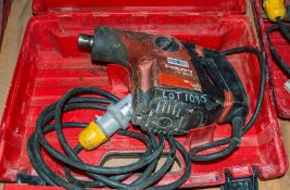 Hilti TE300-AVR 110v rotary hammer drill c/w carry case ** No chuck **