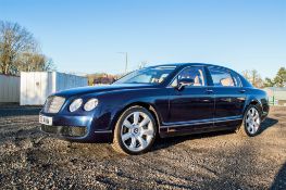 Bentley Flying Spur 6.0 W12 automatic 4 door saloon car Registration Number: CX55 NRN ** Plate in