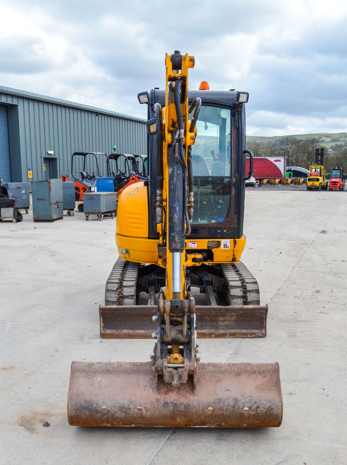 JCB 8025 2.8 tonne rubber tracked mini excavator - Image 5 of 21