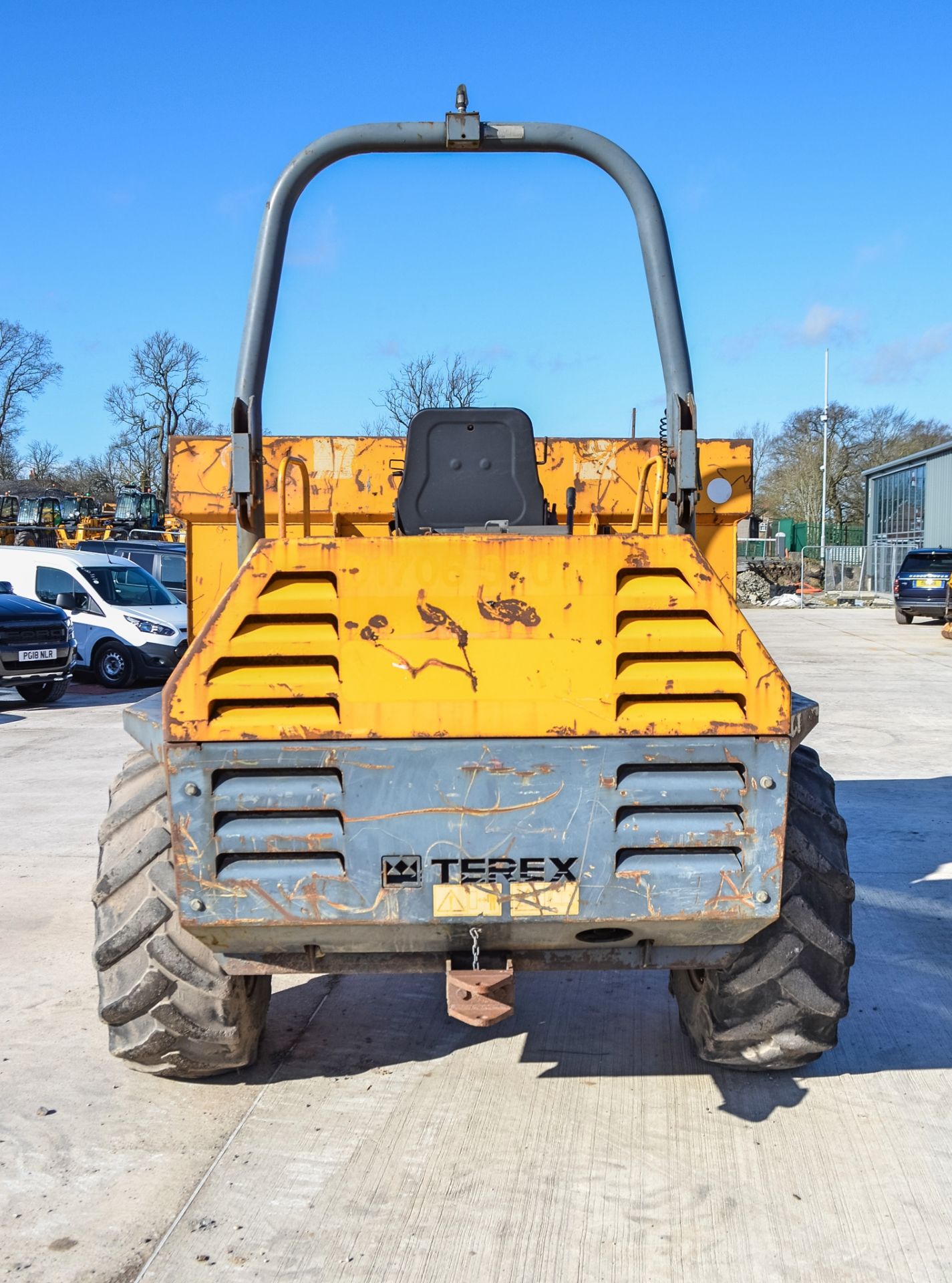 Terex 6 tonne straight skip dumper  Year: 2007  S/N: E703FW179 Recorded Hours: 2883 - Image 6 of 21