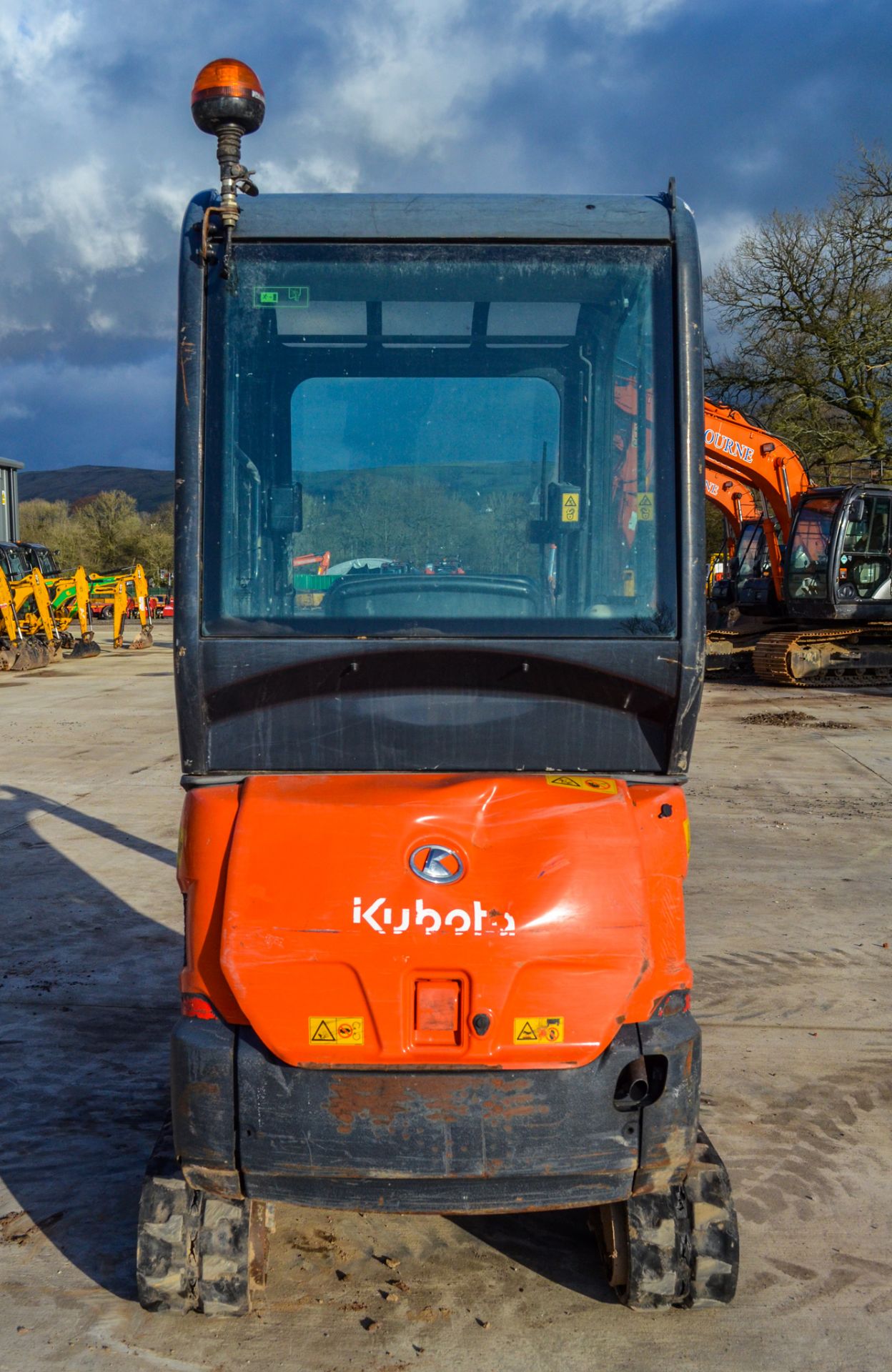 Kubota KX016-4 1.6 tonne rubber tracked mini excavator Year: 2015 S/N: 58685 Recorded Hours: 1714 - Image 6 of 18