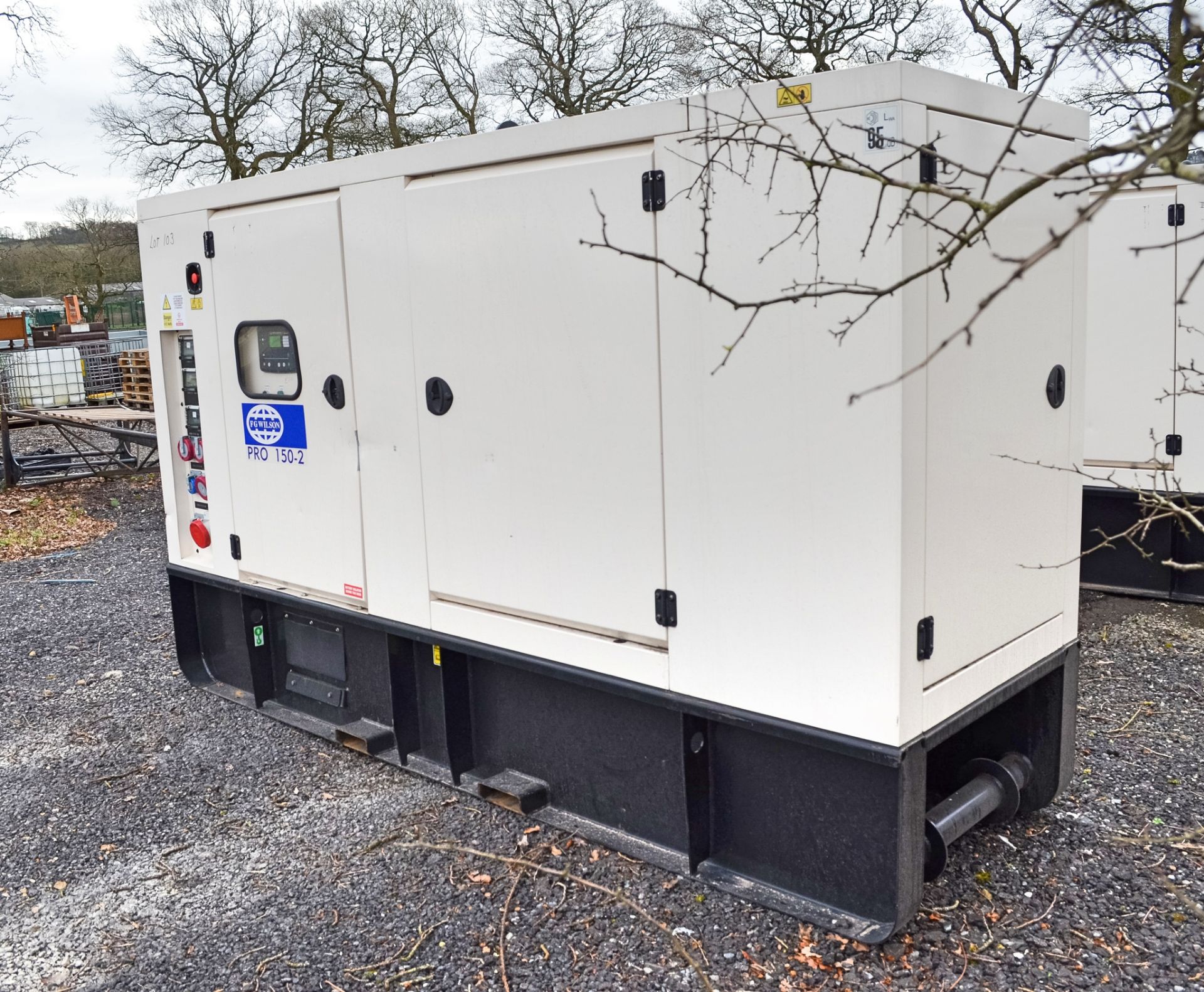 FG Wilson Pro 150-2 150 kva diesel driven generator Year: 2019 S/N: FGWGS980VPJ900247 Recorded - Image 4 of 11