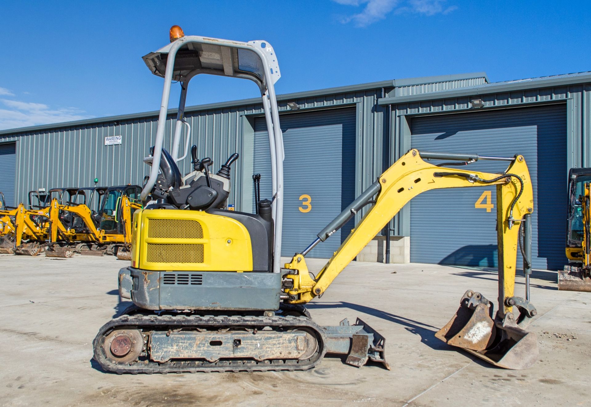 Wacker Neuson EZ17 1.6 tonne rubber tracked mini excavator Year: 2018 S/N: PAL032220 Recorded Hours: - Image 8 of 21