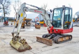 Takeuchi TB 228 2.8 tonne rubber tracked mini excavator  Year: 2015  S/N: 122804266 Recorded Hours: