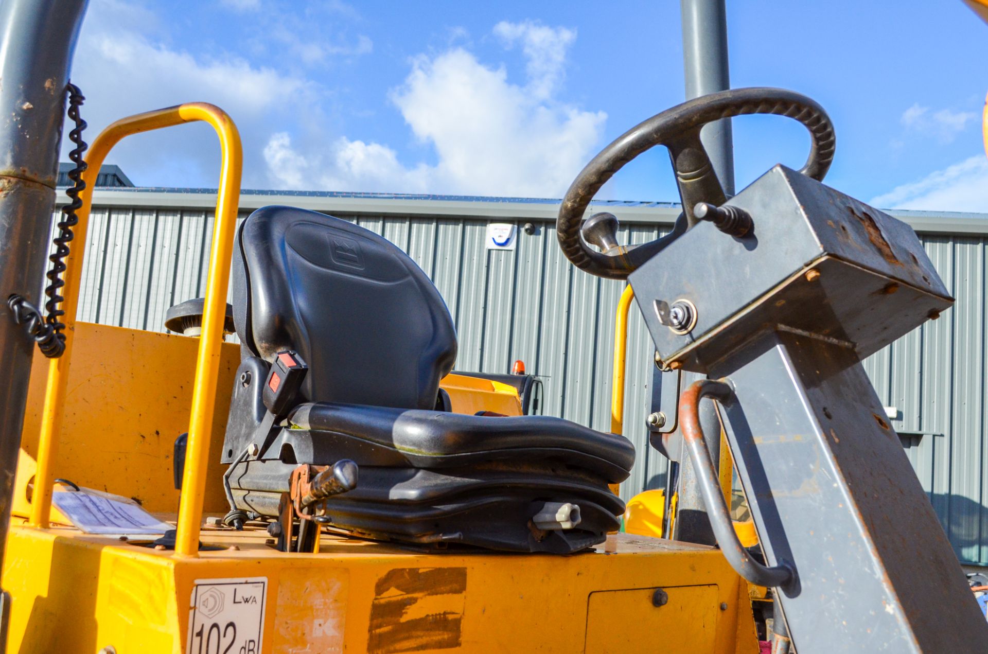 Terex TA6s 6 tonne swivel skip dumper  Year: 2014 S/N: PJ5336 Recorded Hours: 1406 A635124 - Image 16 of 18