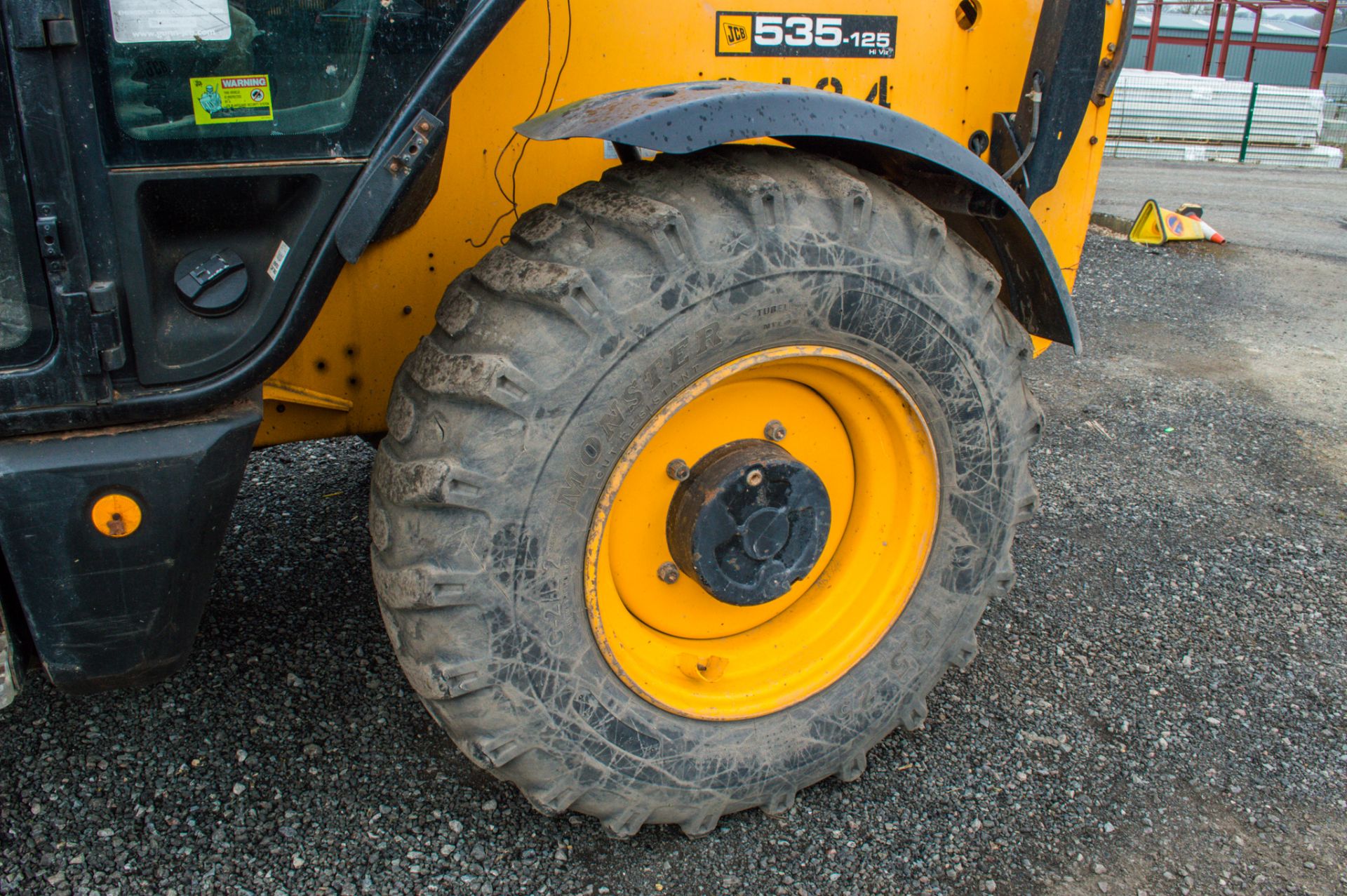 JCB 535-125 Hi-Viz 12.5 metre telescopic handler - Image 12 of 25